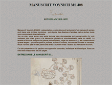 Tablet Screenshot of ms-voynich.com